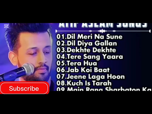 Best Of Atif Aslam | Popular Songs | Top 10 Songs | Jukebox | Atif Aslam Hit Songs 2025 l hindi sun