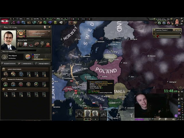 Forming Liechtenstein in Hearts of Iron 4