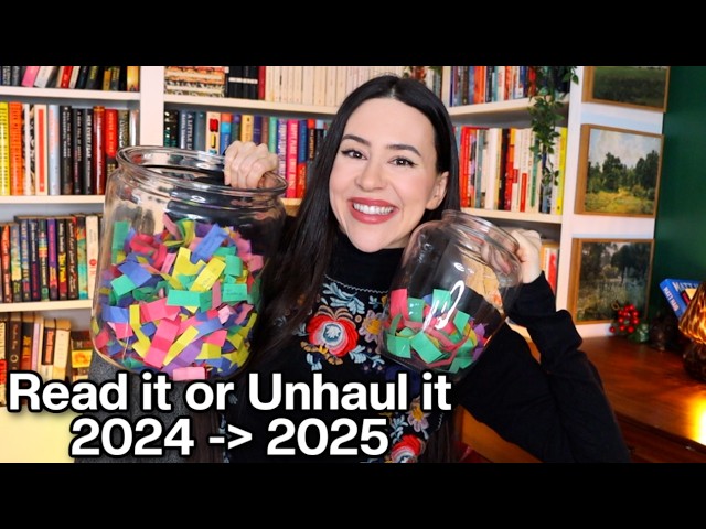 Reading My Physical TBR in 2025! || Read it or Unhaul it Reading Challenge