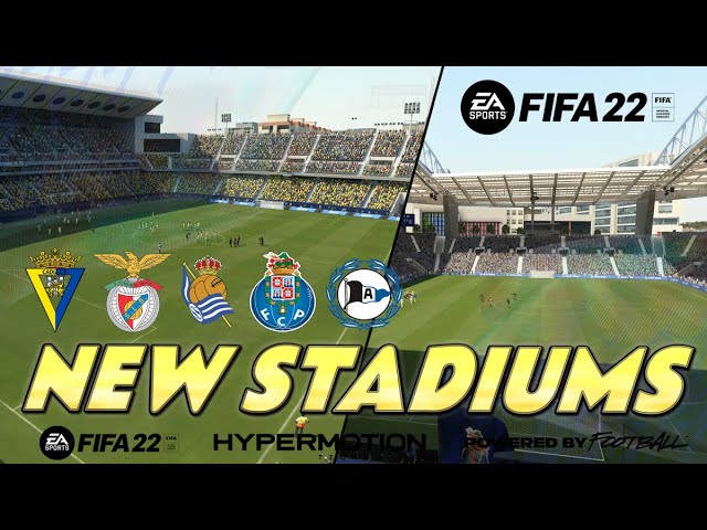 FIFA 22 | NEW OFFICIAL STADIUMS