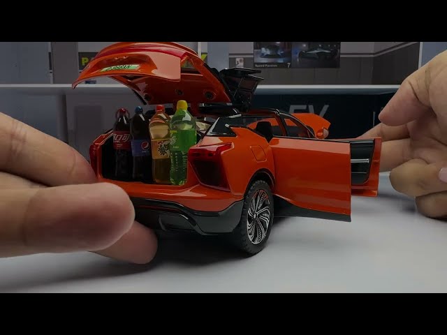 Unboxing Most Realistic Toy Car HiPhi X Electric SUV 1/24 Scale Diecast Model Car