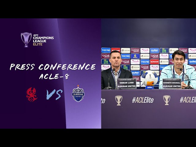 PRESS CONFERENCE (ACLE-8) GWANGJU FC vs BURIRAM UNITED