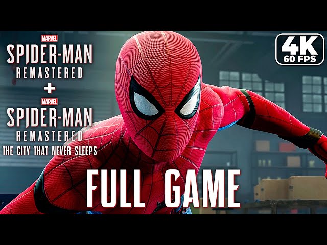 Marvel’s Spider-Man Remastered + All DLC - FULL GAME Gameplay Walkthrough [4K 60FPS]