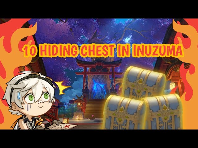 10 Hiding Chests In Inazuma I bet you didn't find them｜Genshin Impact