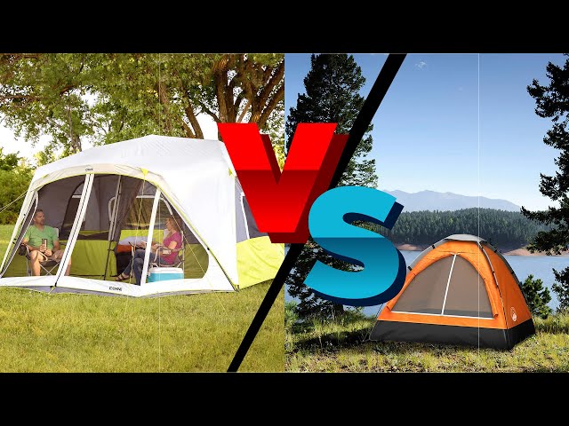 Cabin Tent vs Dome Tent