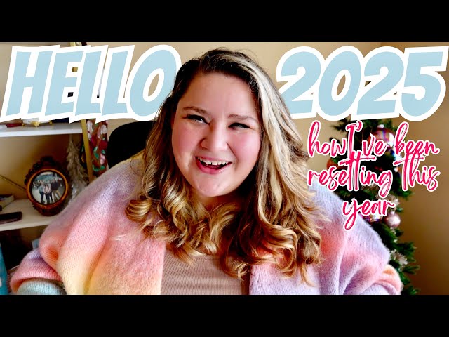 Hello 2025 | Sharing my goals for the year + Christmas recap