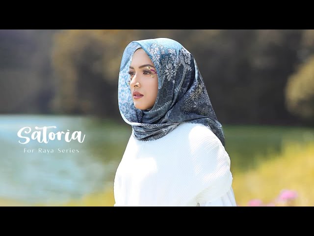 Video Hijab Segiempat Voal Premium SATORIA for Raya Series Rahina Indonesia