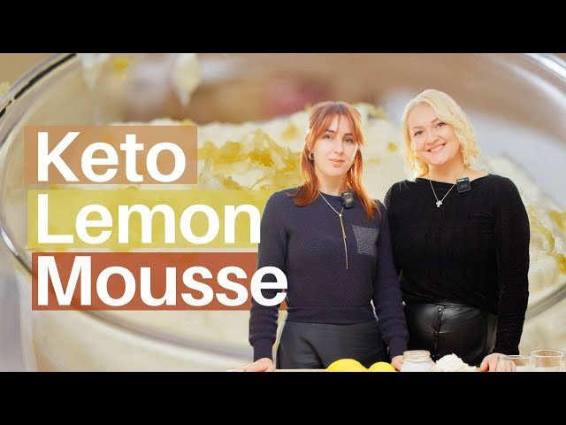 Refreshing Lemon Keto Dessert | Easy & Low-Carb Sweet Treat!