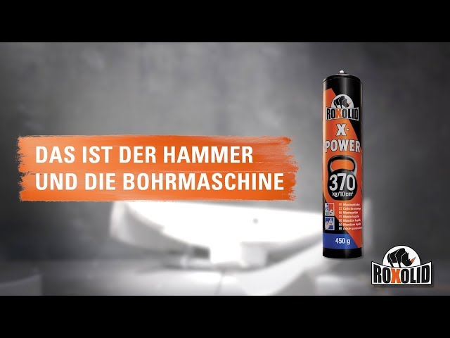 ROXOLID X-POWER | Das ist der Hammer und die Bohrmaschine