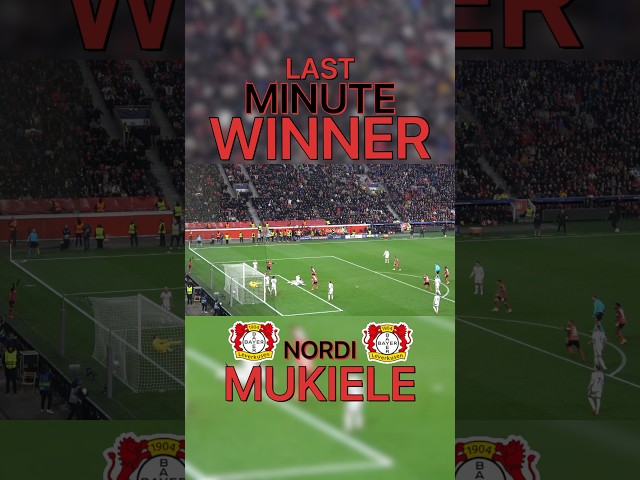 Mukiele’s LAST-MINUTE winning goal vs Inter!