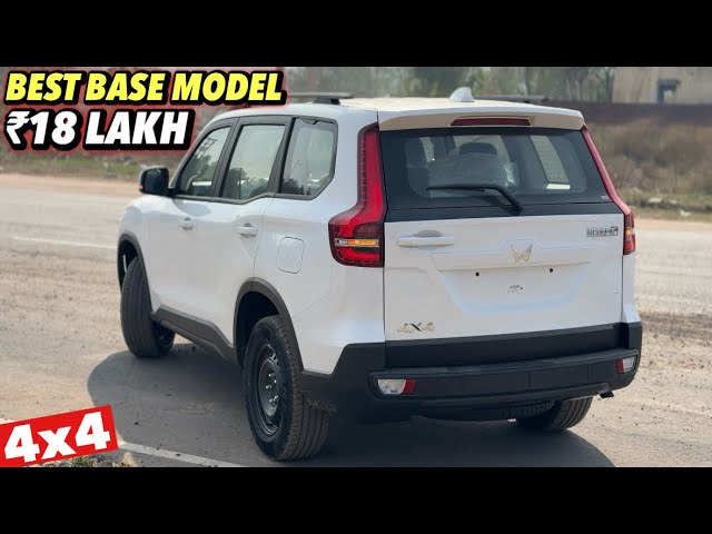 2025 Mahindra Scorpio N Z4 4x4 New Model | New Features & Price | Full Review