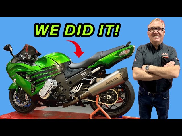 How Much Power Did Our Supercharged Kawasaki ZZR1400 Make?