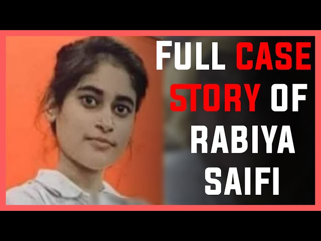 Rabiya Saifi Murder Case: What Happened ? || Demand Justice ||