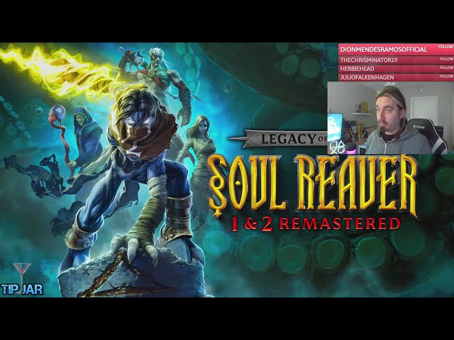 Legacy of Kain: Soul Reaver 1&2 Remastered LIVE PLAYTHROUGH PART 1