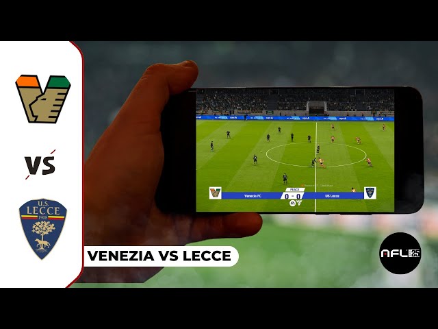 Venezia vs Lecce Italian Serie A |  English Commentary - AFL25