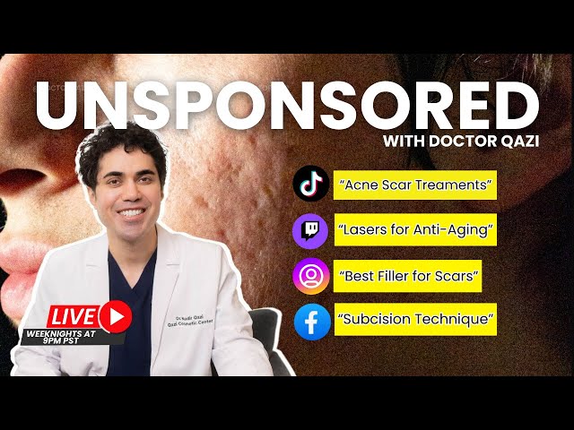 Dr. Qazi discusses Scar Treatments, Anti-Aging, Pigmentation | Dr. Qazi Unsponsored Live| 12.16.2024