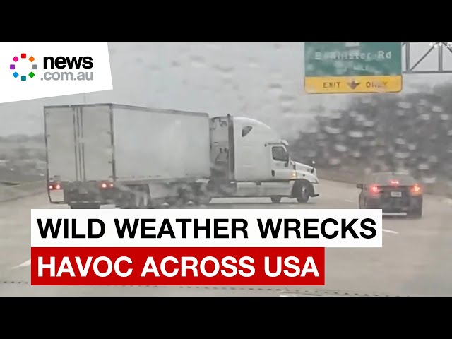 Four dead, millions hit with wild weather across US