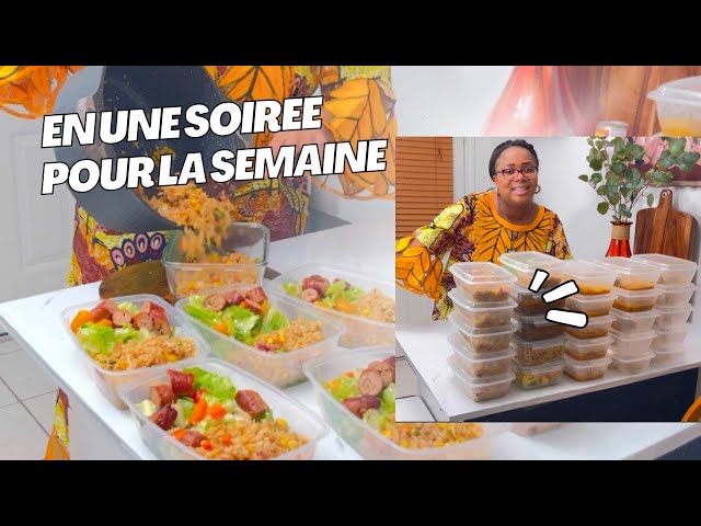 Comment préparer tous vos repas de la semaine en une seule journée; Astuces pour gagner du temps