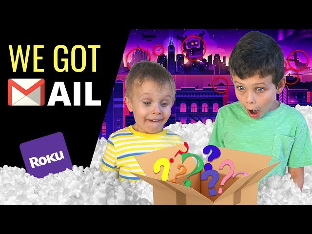 Roku Screensaver - Hidden Easter Eggs - Package From Roku