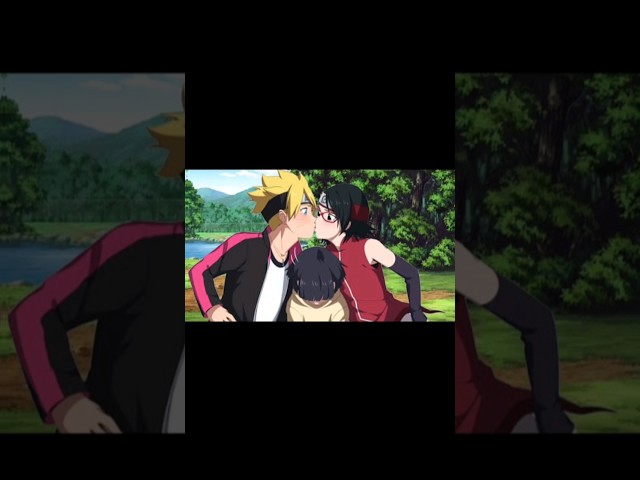 Boruto & Sarada's Adorable Kiss! 💕 The Moment Every Fan Was Waiting For!