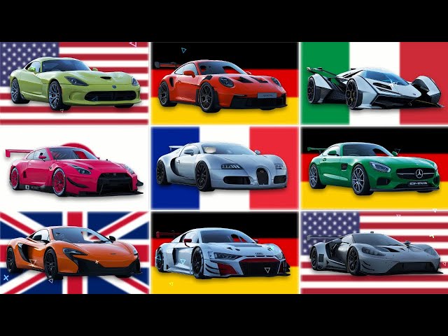 TOP 50 BEST CAR BRANDS OF SUPERCARS IN THE WORLD