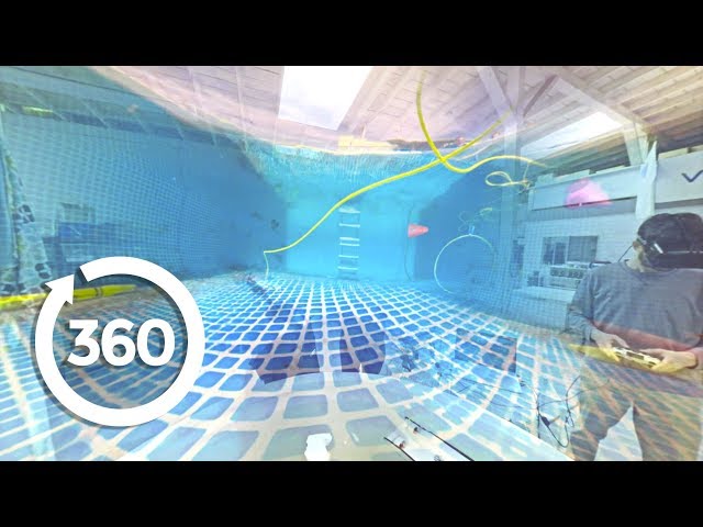 The Submersible Drone (360 Video)