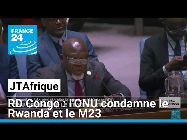 RD Congo : l'ONU condamne le Rwanda et le M23 • FRANCE 24