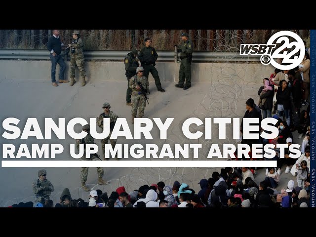 Sanctuary cities crackdown leads to migrant arrests, including alleged gang members