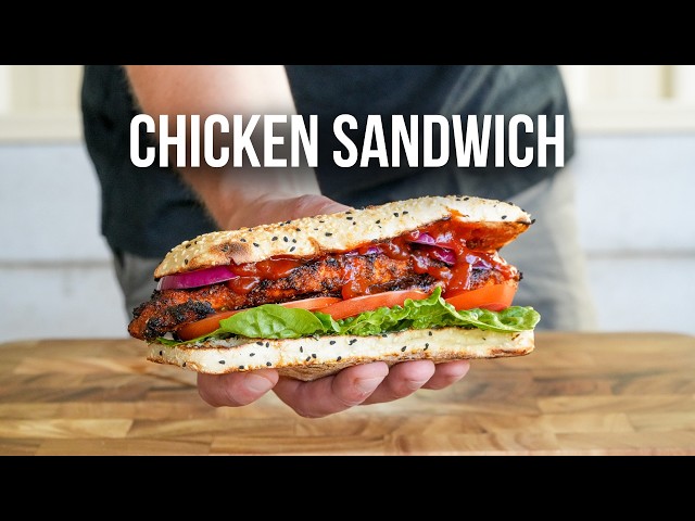 GRILLED CHICKEN SANDWICH | 25 Minute Sandwich Recipes