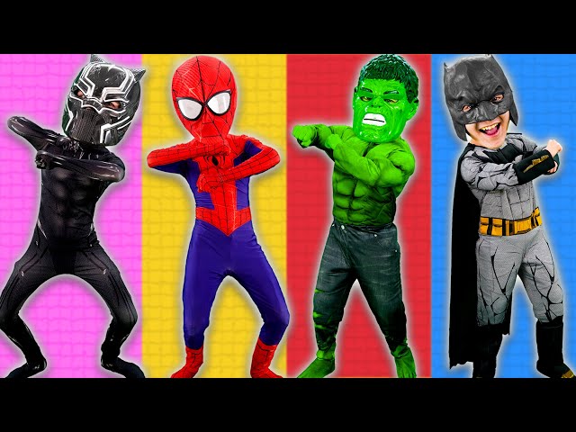 SuperHero A Ram Sam Sam Dance Song | SuperHero Song – LookBee!