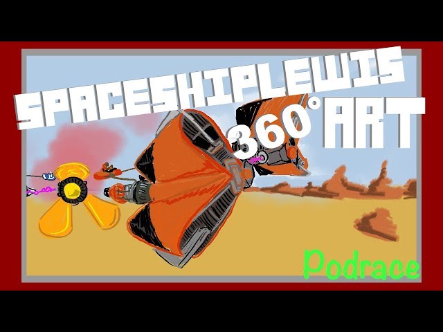 360° Drawing - Podrace