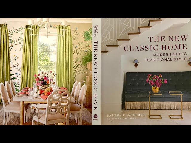 A Review: The New Classic Home: Modern Meets Traditional Style by Paloma Contreras & A No Bake Cake