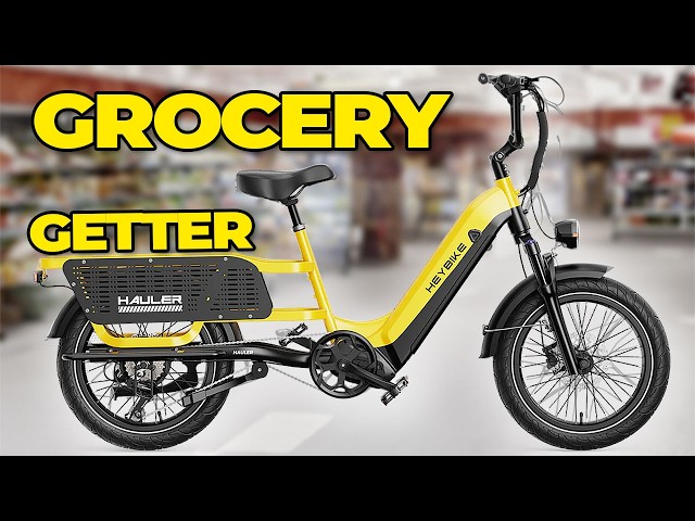 This Cargo E-Bike Can REPLACE a Car! - Heybike Hauler Review