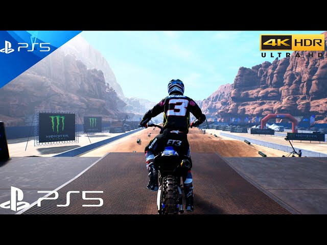 Supercross 6 - Next Gen PS5™ Gameplay First Look Straight Rhythm | 4K 60FPS HDR