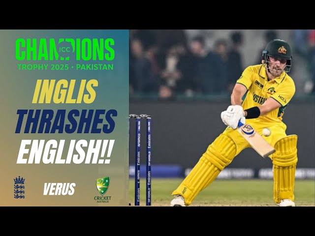 🏏 Australia’s Thrilling Win! Josh Inglis & Alex Carey Seal Nail-Biting Victory vs England! 🔥