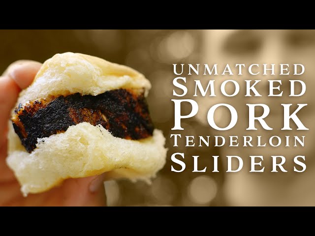 How to Make Cherry Smoked Pork Tenderloin Sliders | Unmatched