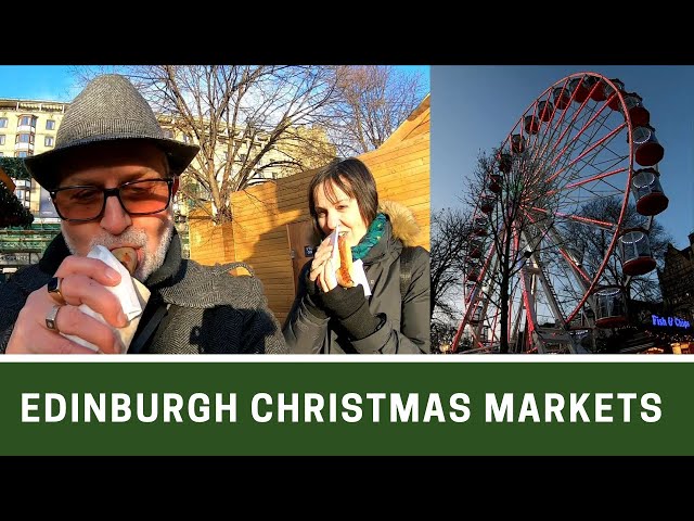 EDINBURGH CHRISTMAS MARKETS | Poshcats Vlogmas 2019 Part 8 | Ep182