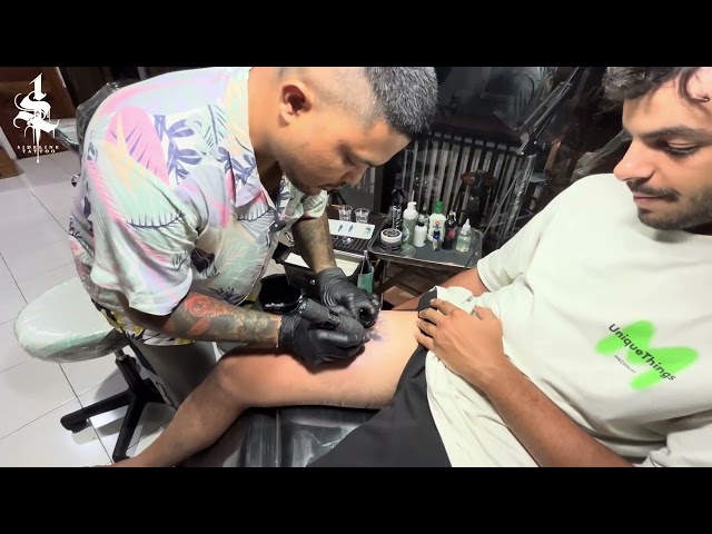 WOLF TATTOO GOES TO SAUDI ARABIA | are you happy 😃