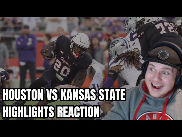 Houston vs Kansas State Full Game Highlights (REACTION)