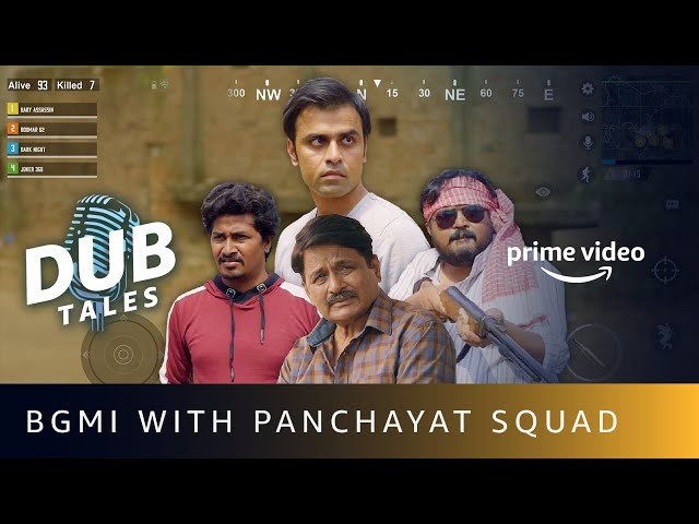 Dub Tales EP08 - Panchayat Battleground ft. Jitendra Kumar, Raghuvir Yadav | Amazon Prime Video