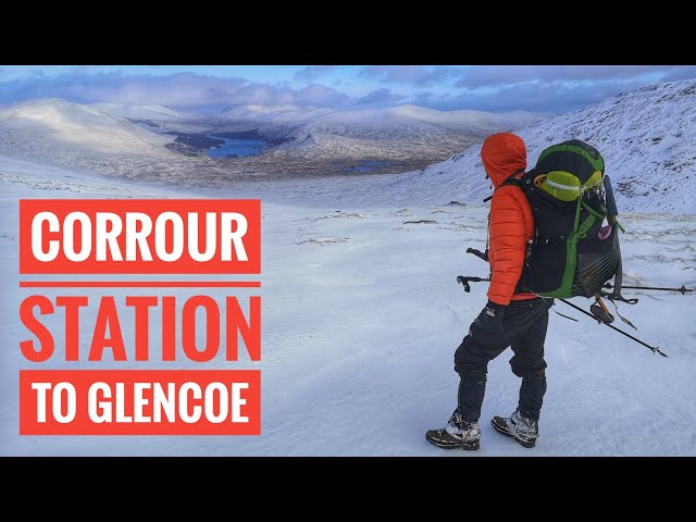 A WINTER Adventure: Corrour Station to Glencoe (Mini Thru Hike)