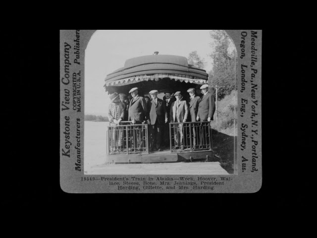 President Harding's Train in Alaska (silent, still image)