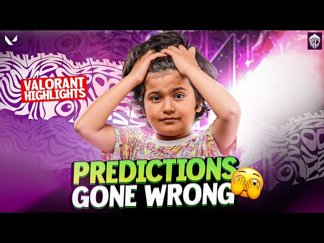 Predictions Gone Wrong 👀 | Valorant Highlights