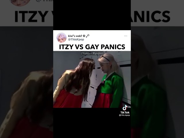 ITZY vs Gay Panics #Yeji #Lia #Ryujin #Chaeryeong #Yuna