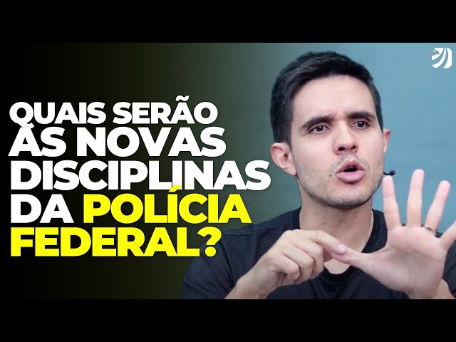 CONCURSO POLÍCIA FEDERAL: NOVO EDITAL DEVE TRAZER NOVAS DISCIPLINAS! QUAIS? @VictorConcursos