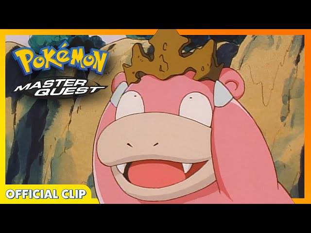 Slowpoke Evolves! 👑 | Pokémon: Master Quest | Official Clip