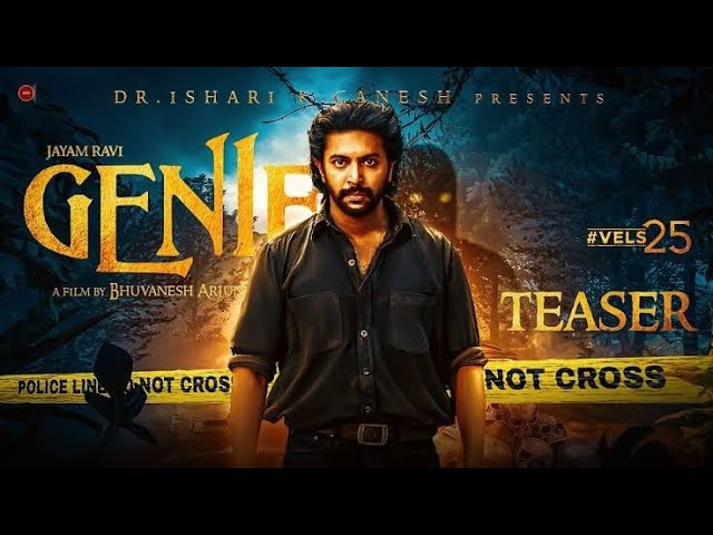 Genie - Official Teaser Trailer | Jayam Ravi, Krithi Shetty, Wamiqa Gabbi, Bhuvanesh Arjunan