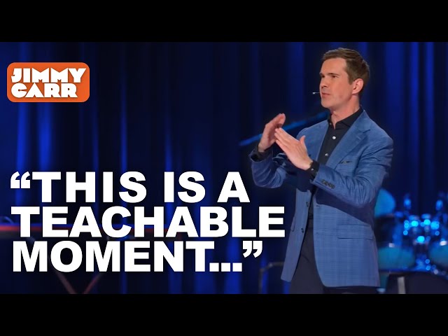 Jimmy Carr Teaches an American "Stranger Danger" | Jimmy Carr