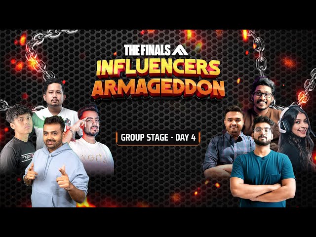 THE FINALS Influencers Armageddon — Group Stage Day 5 — Eagle vs Mili vs Binks vs Vanshaj