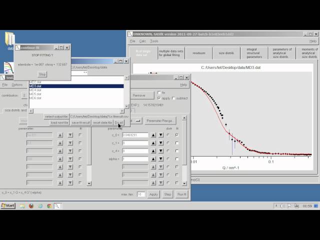 [SASfit] batch processing